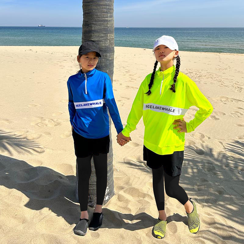 Rash Guard Long Sleeve - Trzyczęściowy strój kąpielowy z długim rękawem
