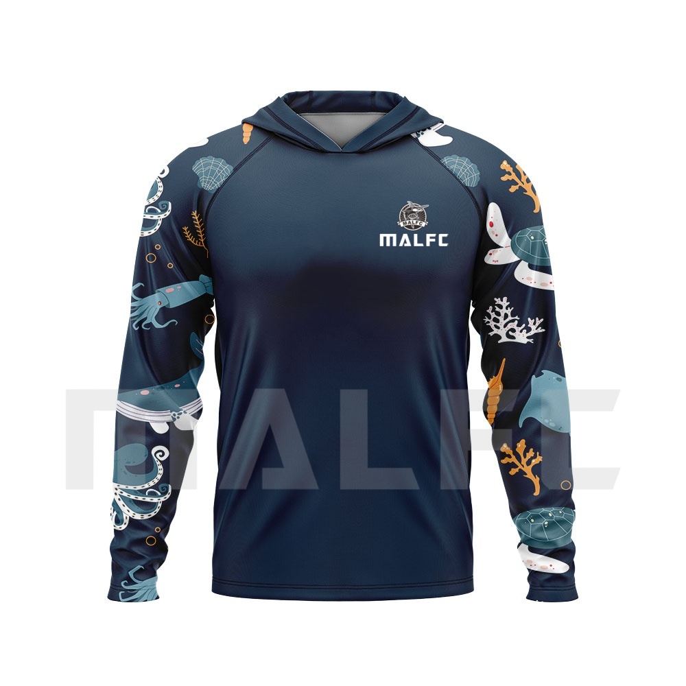 Rash Guard Long Sleeve - Koszulka wędkarska z długim rękawem MALFC,