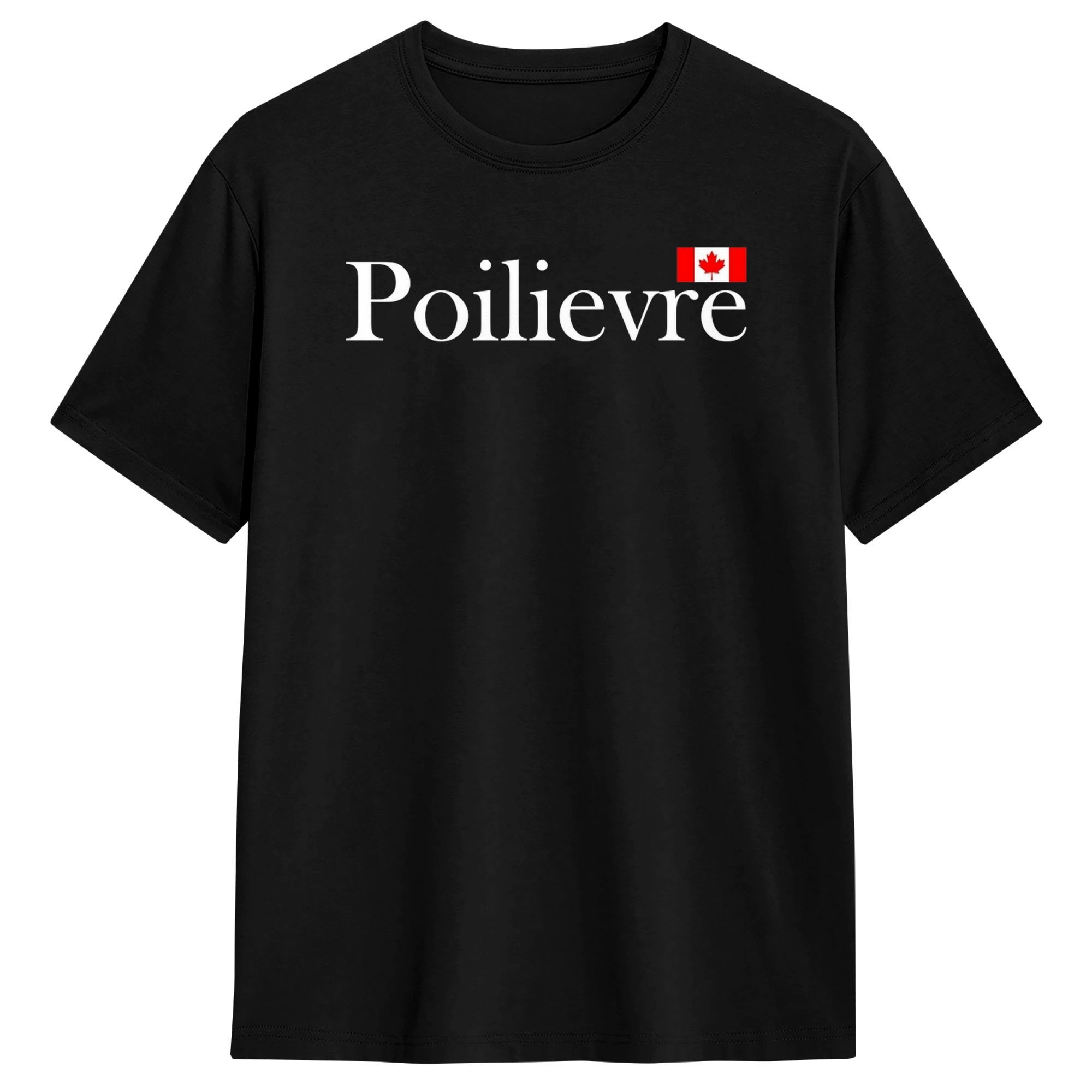 Summer Clothing Canada - Koszulka męska Poilievre 2025 Make Canada
