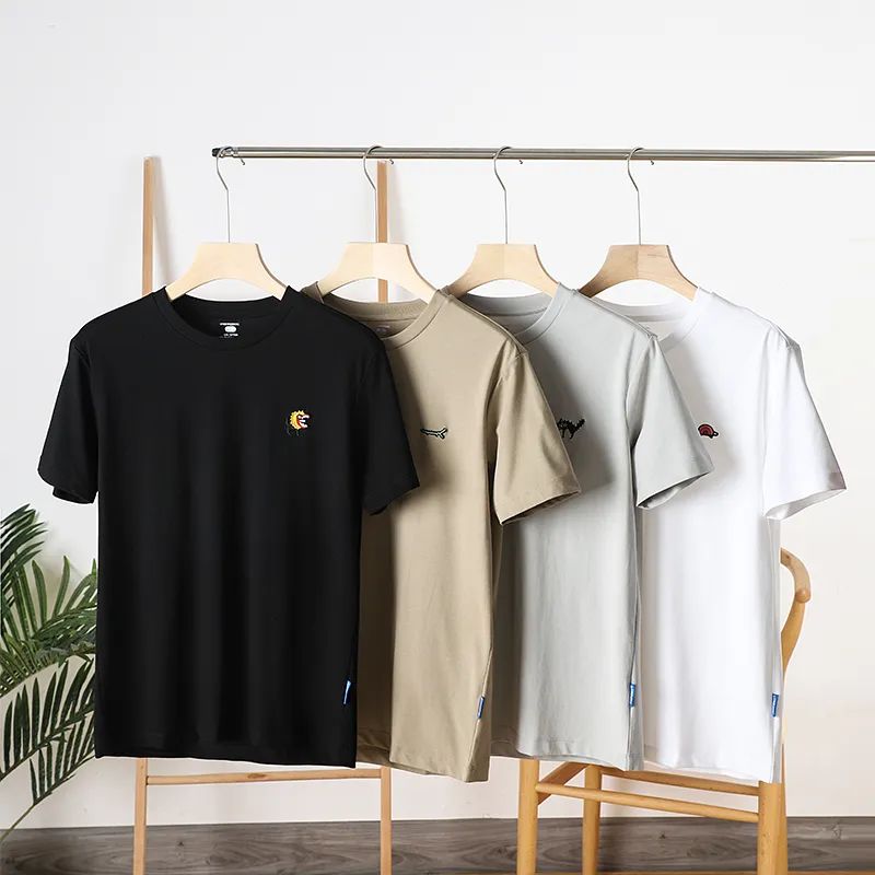 Summer Clothing Staples - Koszulka męska z długowłóknistej bawełny DuPont