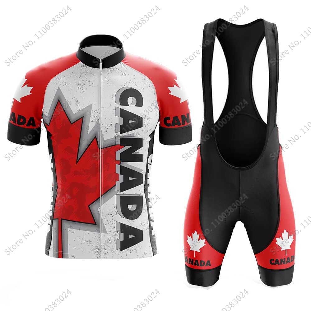 Summer Clothing Canada - 2024 reprezentacja Kanady w kolarstwie zestaw