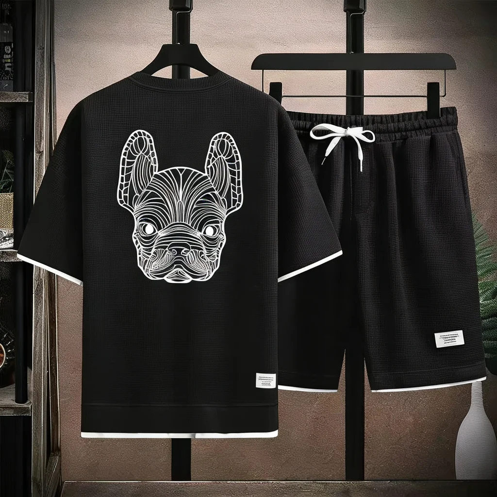 Summer Clothing Trend - Letni męski zestaw: szybkoschnąca koszulka z