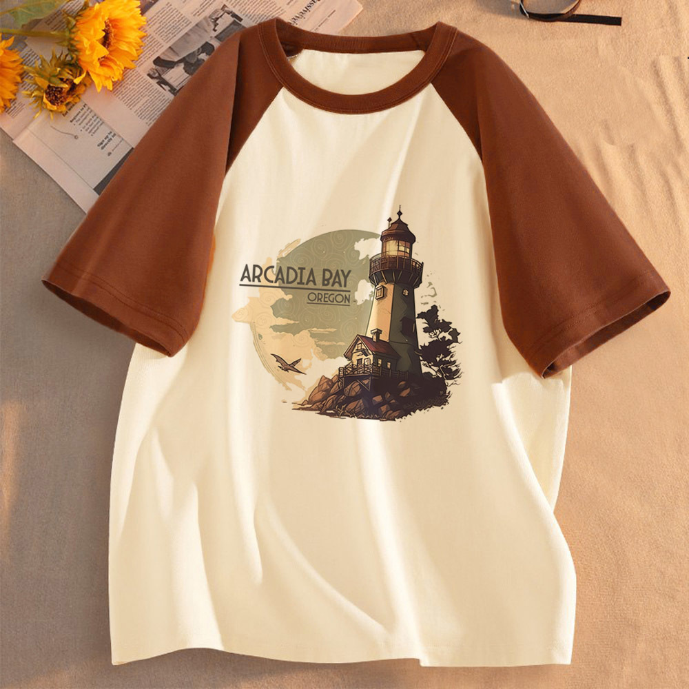 Summer Goth Clothing - Koszulka Life Is Strange młodzieżowa kawaii