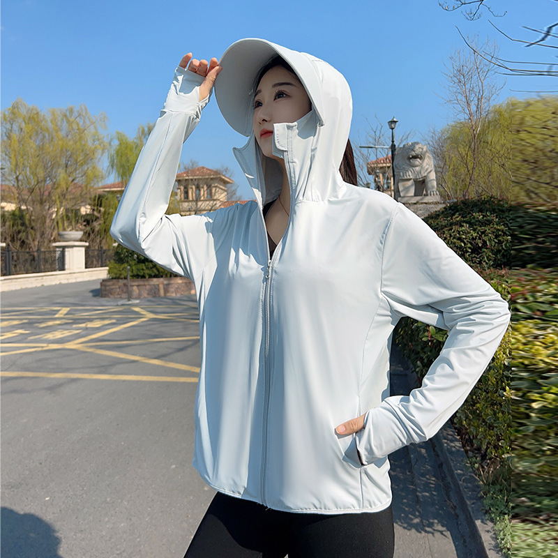 Summer Clothing Girls - Damska kurtka z kapturem chroniąca przed