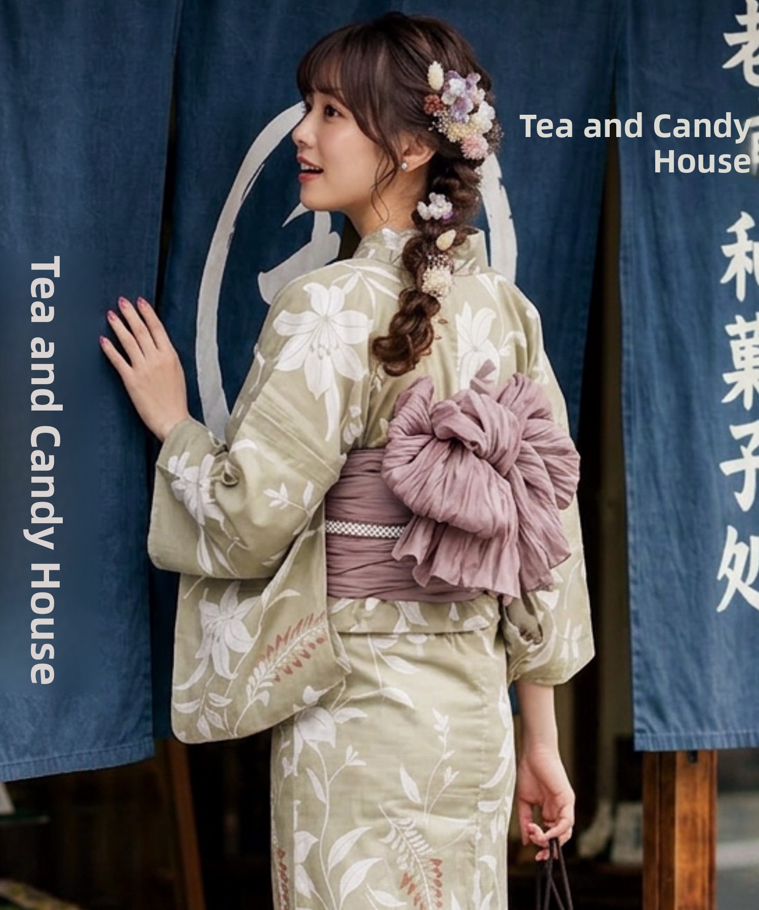 Summer Clothing Girls - Tradycyjna Yukata Kimono Sukienka dla Dziewczynek