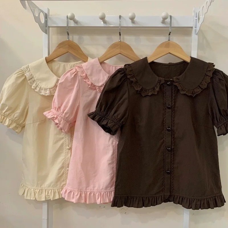 Summer Clothing Japan - Letnie japońskie koszulki Kawaii Lolita Kobiety
