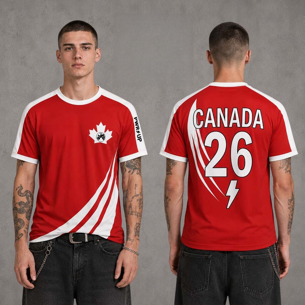 Summer Clothing Canada - 2026-27 Nowa kanadyjska koszulka piłkarska z