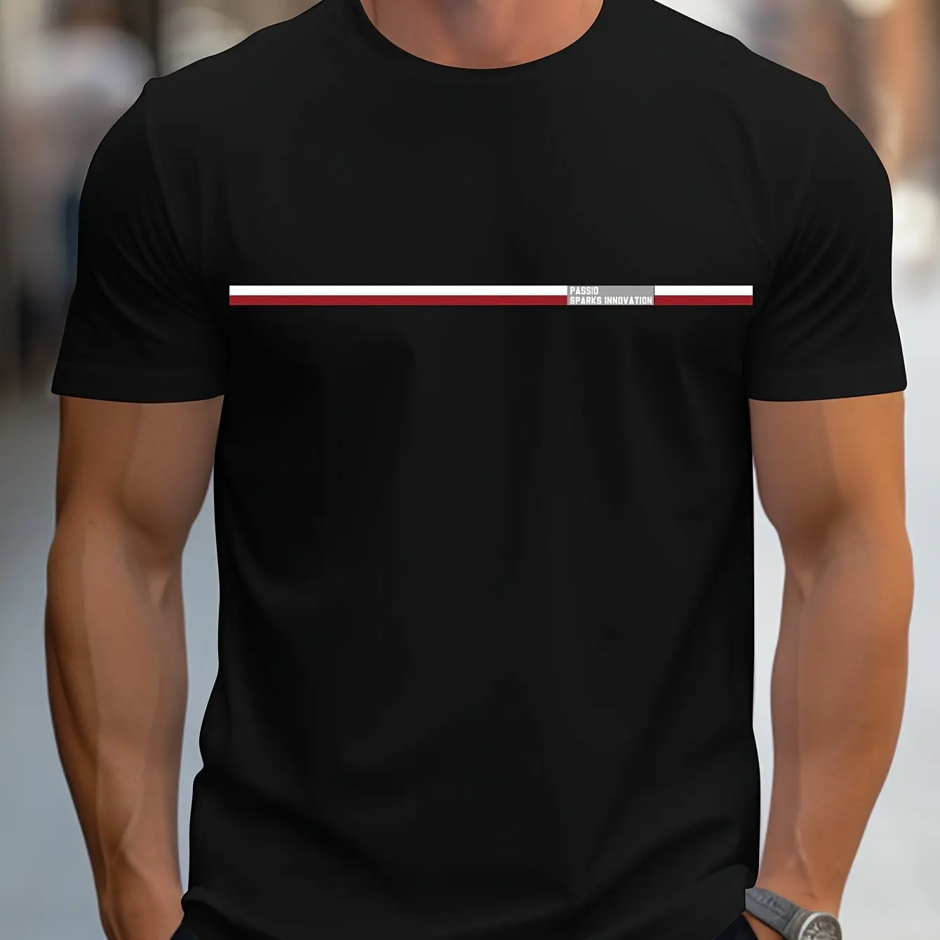 Summer Clothing Trend - Letnia męska koszulka z nadrukiem 3D,