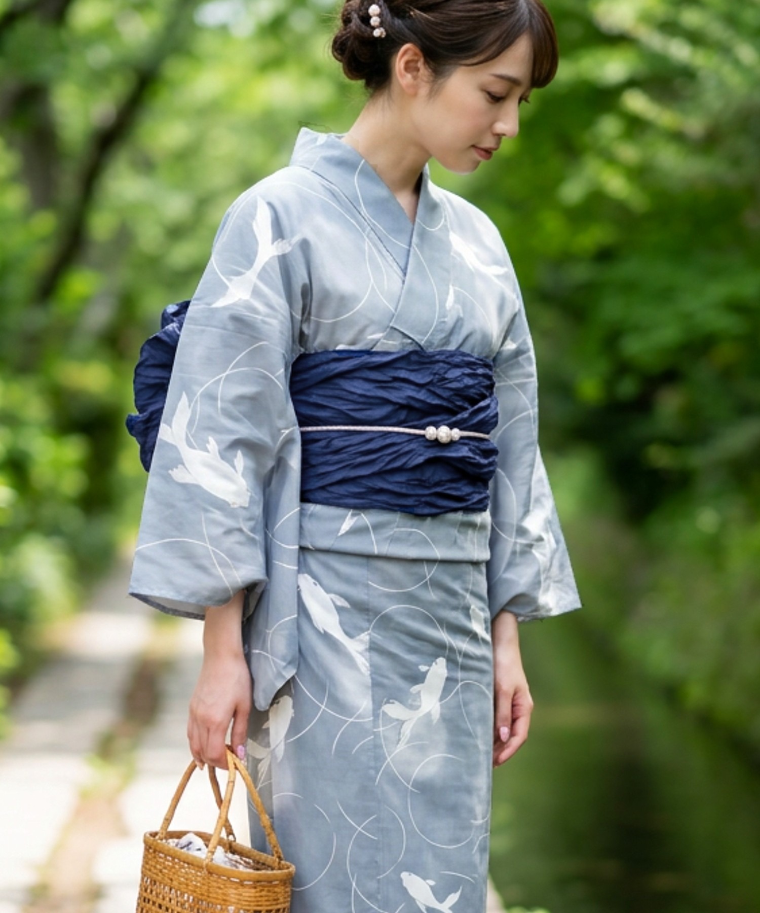 Summer Clothing Girls - Tradycyjna Yukata Kimono Sukienka dla Dziewczynek