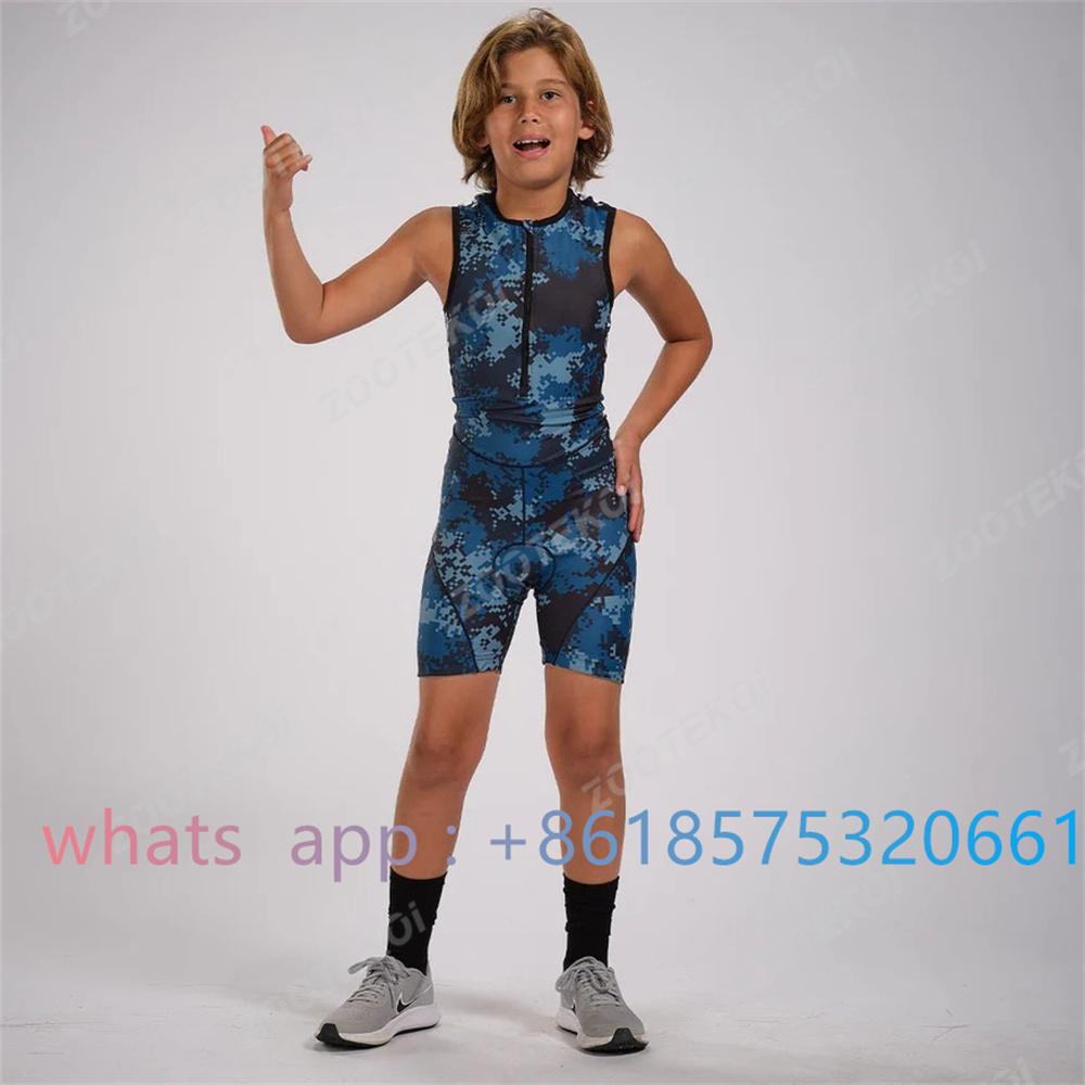 Summer Clothing Kids Sale - Zootekoi chłopcy dziewczęta uniwersalny kombinezon Triathlon