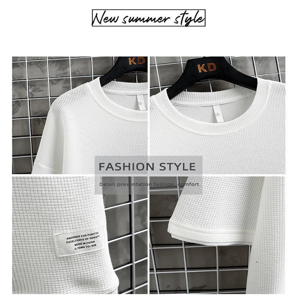 Letni męski komplet dresowy z  – Summer Clothing Trend recenzja i cena