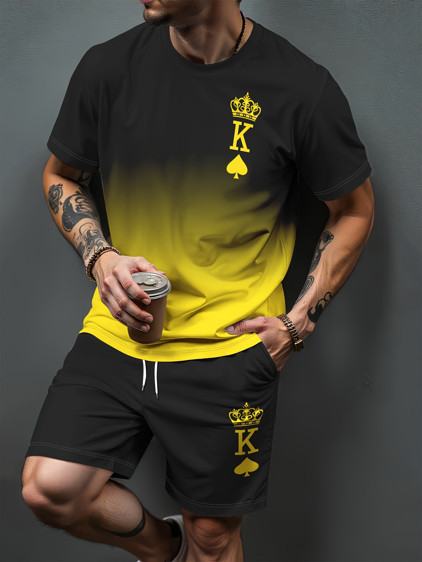Gradientowy wzór liter, druk 3 – Summer Clothing Patterns recenzja i cena