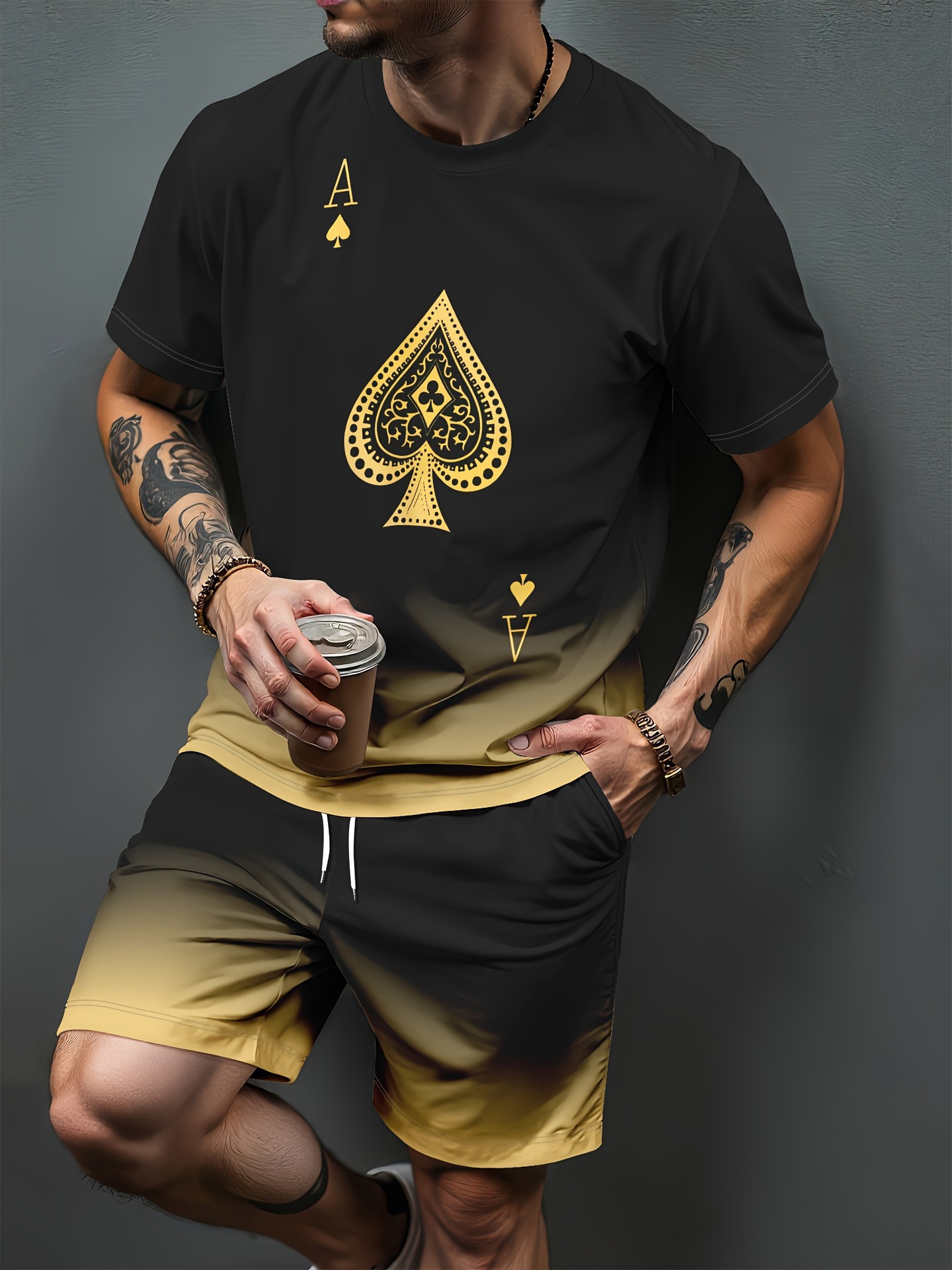 Gradientowy wzór liter, druk 3 – Summer Clothing Patterns recenzja i cena