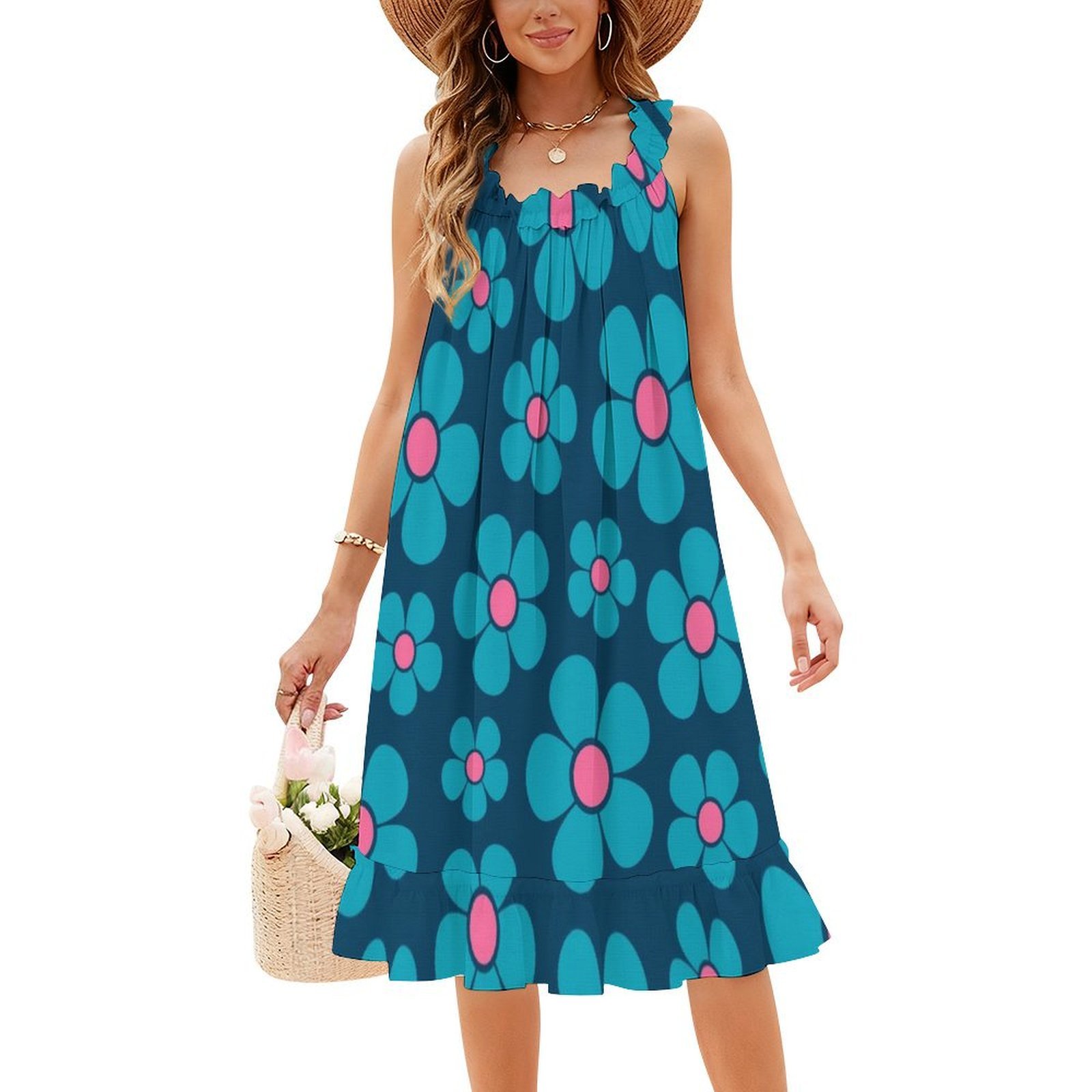 Sukienka damska w stylu lat 60 – Summer Clothing Patterns recenzja i cena