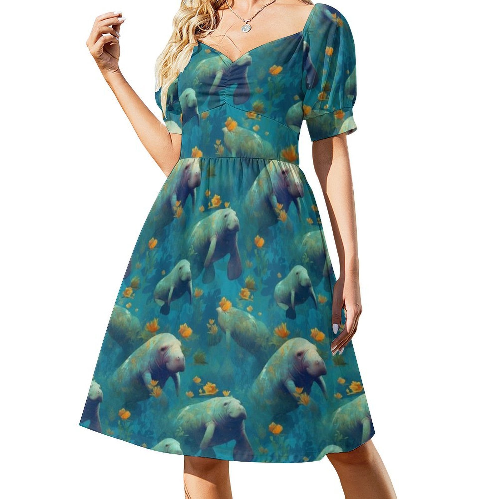 Urocze wzory manateów na różny – Summer Clothing Patterns recenzja i cena
