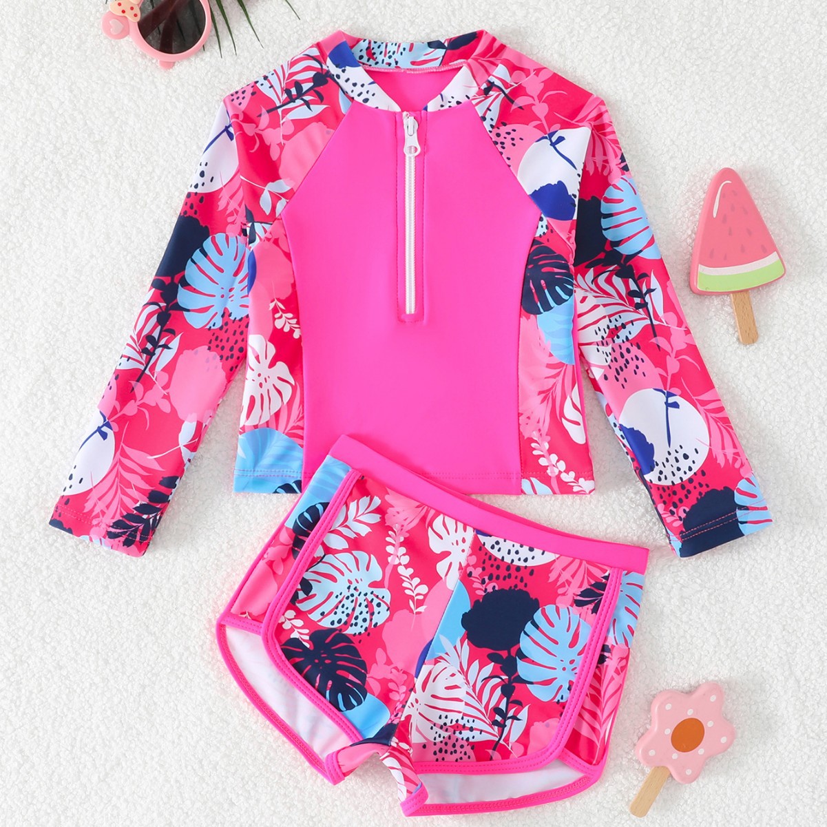 Dwuczęściowy strój kąpielowy d – Rash Guard Long Sleeve recenzja i cena