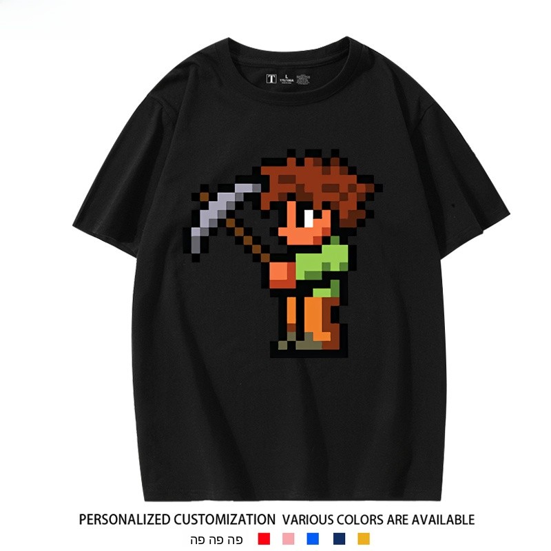 Koszulka Terraria z mozaikowym – Summer Clothing Staples recenzja i cena