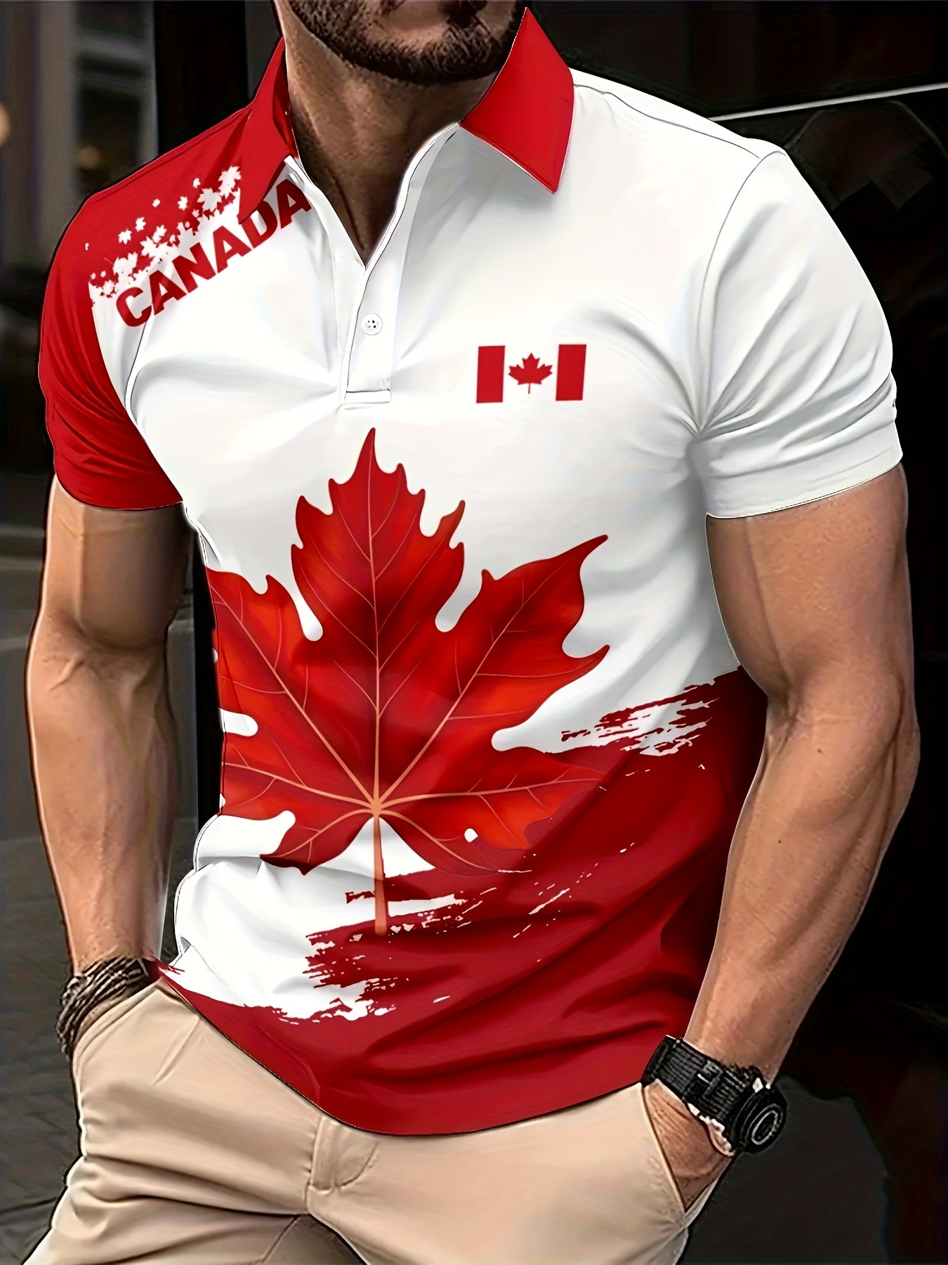 Modne męskie koszulki polo z m – Summer Clothing Canada recenzja i cena