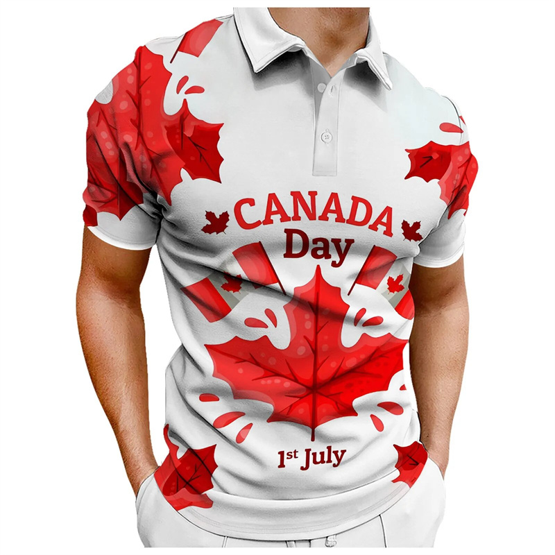Modne męskie koszulki polo z m – Summer Clothing Canada recenzja i cena