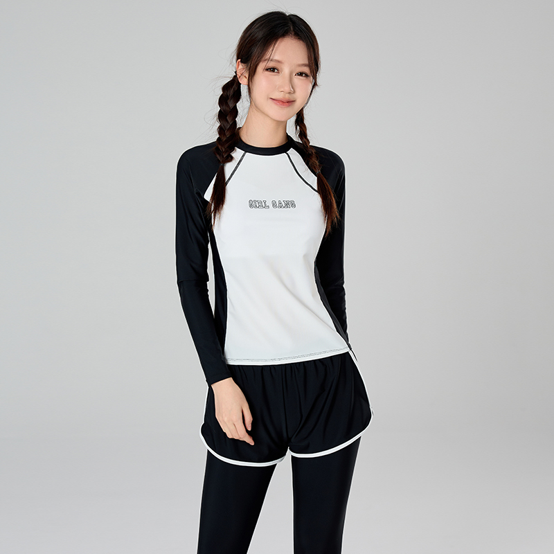 Dziewczęcy strój kąpielowy z d – Rash Guard Long Sleeve recenzja i cena