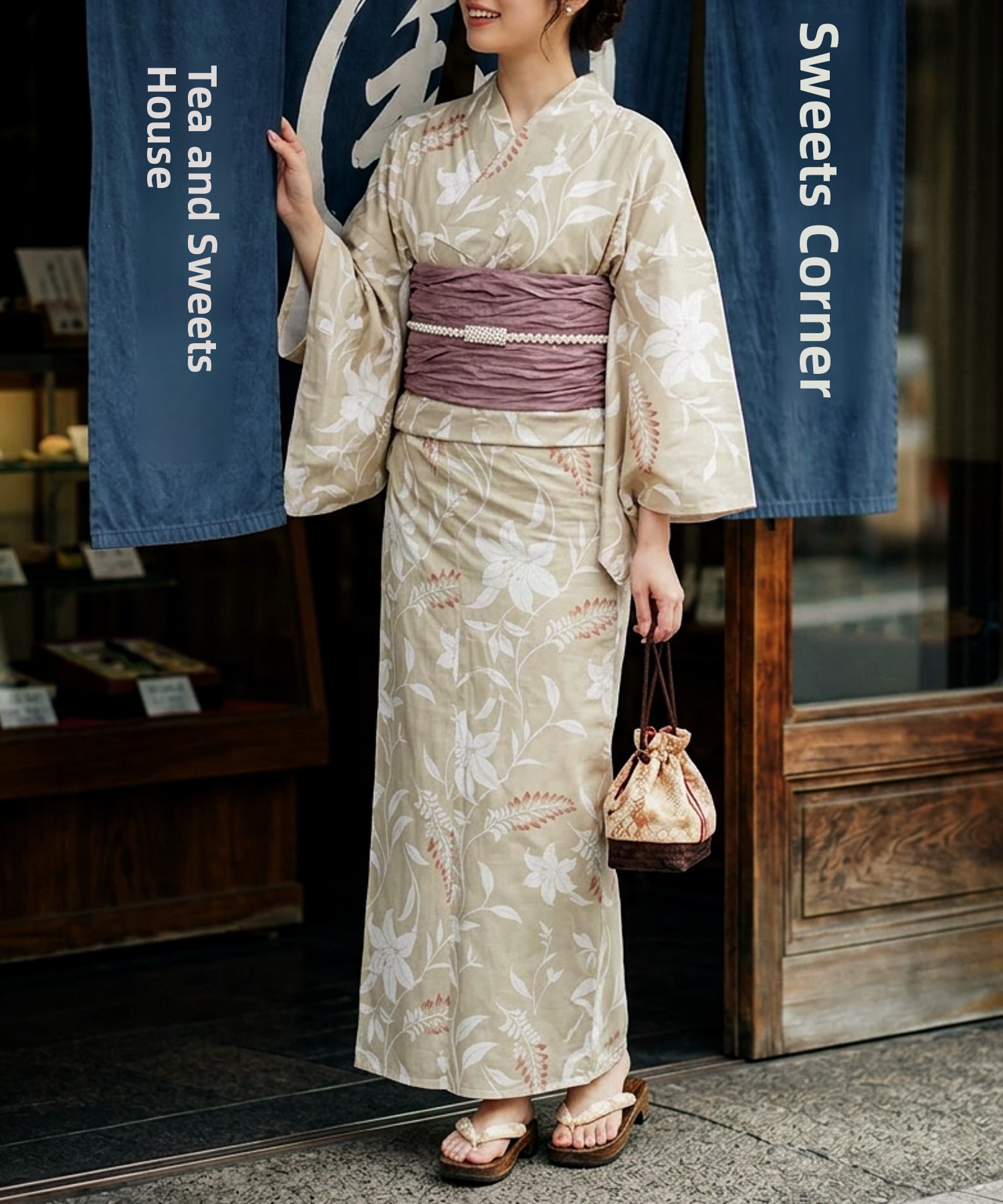 Tradycyjna Yukata Kimono Sukie – Summer Clothing Girls recenzja i cena