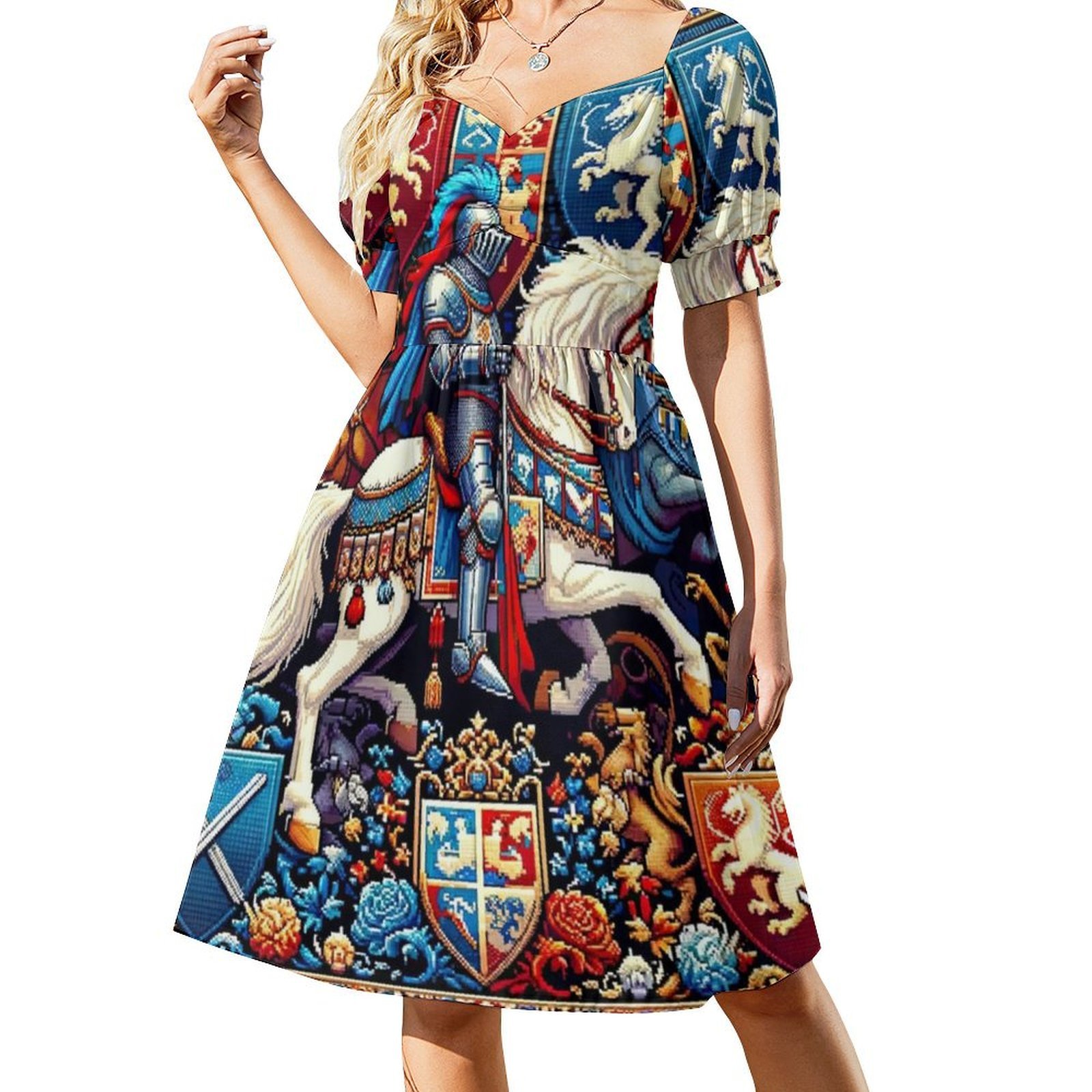 Wzory bezszwowe Rycerskie Król – Summer Clothing Patterns recenzja i cena