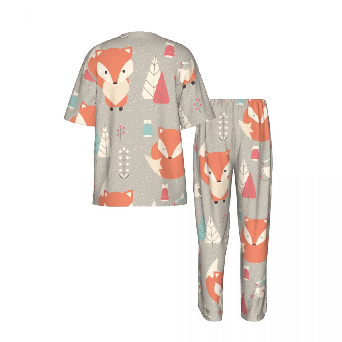 Męski komplet piżamowy z krótk – Summer Clothing Patterns recenzja i cena