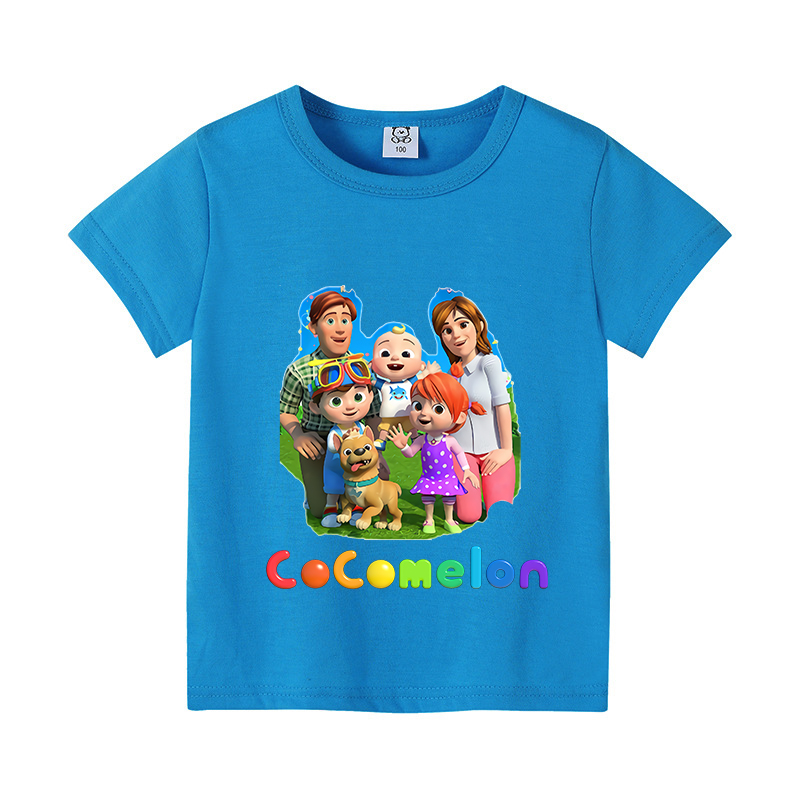 Koszulki dziecięce Cocomelon,  – Summer Clothing Girls recenzja i cena