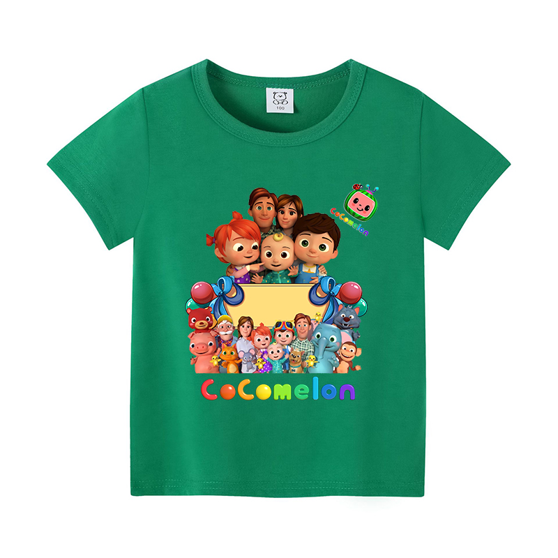 Koszulki dziecięce Cocomelon,  – Summer Clothing Girls recenzja i cena
