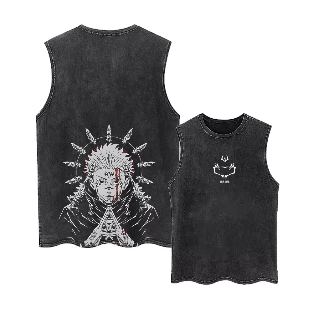 Koszulka bez rękawów Jujutsu K – Summer Clothing Japan recenzja i cena